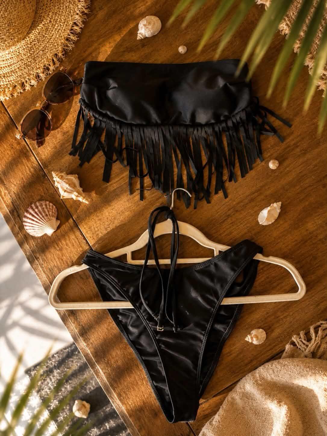 Bikini Franges Midnight